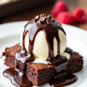 Brownie With IceCream